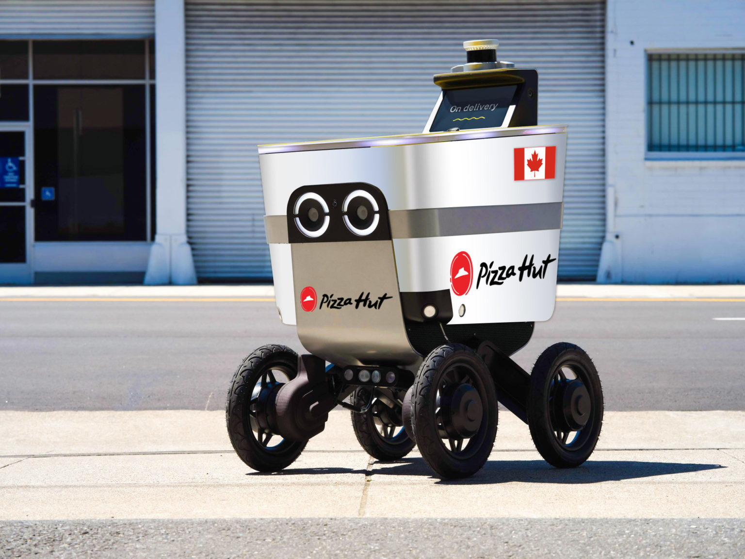 Pizza Hut Partners With Serve Robotics To Deliver Pizza DoortoDoor