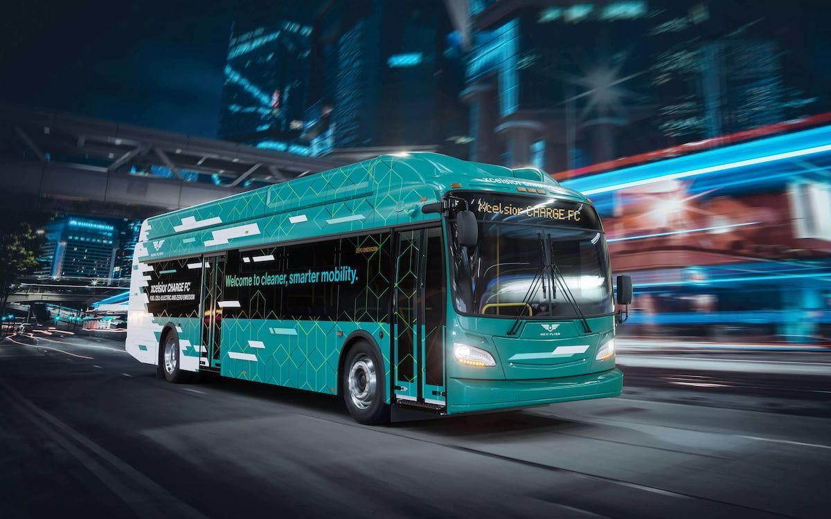 Ballard Power Systems to Supply 200 Fuel Cell Engines for New Flyer's Zero-Emission Buses